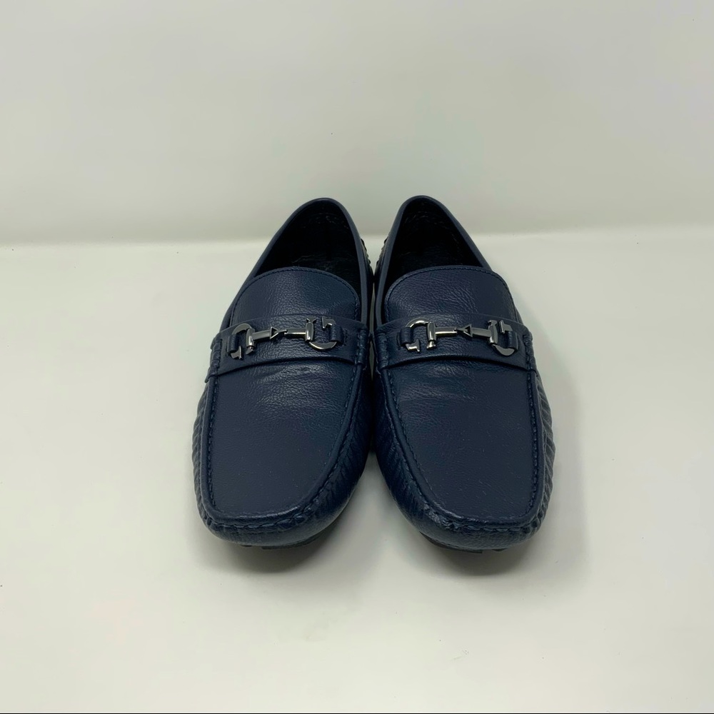 GUESS Men's Adlers Loafer Navi Blue US 10 - Picture 2 of 8